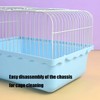 Mtxorvix Adventure-Ready ABS Bird Travel Carrier - Leak-Proof Portable Cage