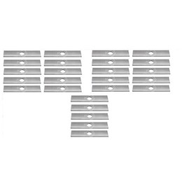 Copper Head # 6477 Blade Edger 7-11/16" Long, 2" Wide, 125" Thick, 1" Center Hole Replace Ryobi 613223, Echo 720-237-001, Stihl 4133-713-4101, Maruyama 216062. Green Machine 237001 (25)