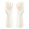 Discoball 2 Pairs Rubber Gloves with Flocked Lining for Kitchen