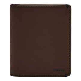 FOSSIL Joshua Vegan Cactus Front Pocket Wallet Espresso, espresso