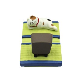 Suillty Resin Cute Cat Desktop Cell Phone Stand Animal Smartphone Holder Home Decor Gifts