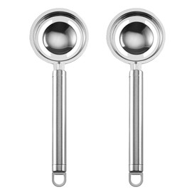 2 Pcs Egg Separator,Egg Yolk White Filter Food Grade Egg Divider Stainless Steel Egg Sieve Egg Extractor Yolk Separator/Remover from White