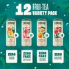 Zevia Zero Sugar Tea, Fruity Tea Variety Pack, 12 oz
