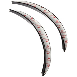 Hypersonic HP6193-3 Universal Wheel Arch Extensions/Mud Flaps, Black