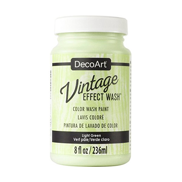DecoArt Vintage Effect Wash 8oz Light, Green