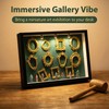 DIY Mini Museum Kit, Lighted Museum of Us Shadow Box