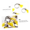 TEHAUX 25pcs Stainless Steel Hose Clamps Handle Pipe Clips for
