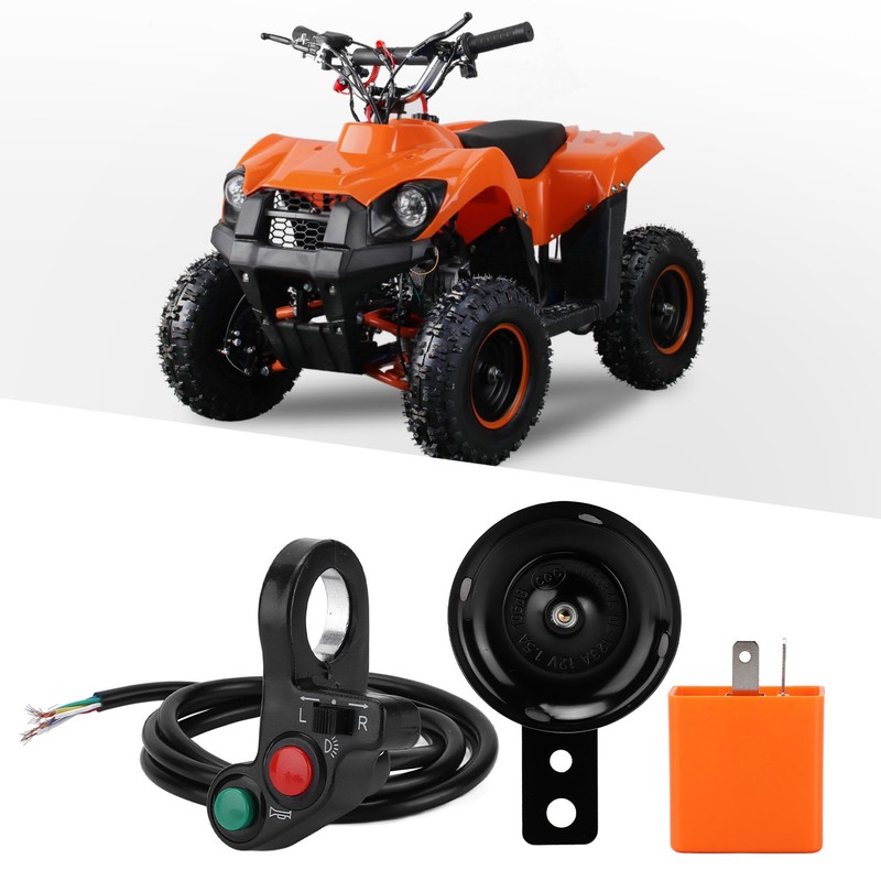 Motorcycle Handlebar Horn Turn Signal Light Switch Assembly 7/8in Multifunctional