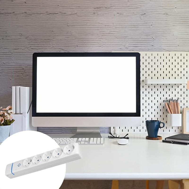 5 Way Power Strip Unwired with Switch 16A 250V