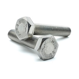 Hippo Hardware M5 (5mm X 25mm) Hexagon Head Set Screws Fully Threaded Hex Bolts A2 Stainless Steel (Pack of 20)