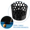 Abaodam 2PCS Plastic Billiard Net Basket Pool Table Pocket Replacement