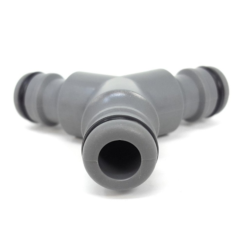 com-four® Set 01 Y-Valve for Connecting Three Hoses, Y Splitter
