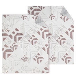 HOTUT Cooker Hood Flat Filter Universal, Pack of 2 57 x 47 cm Flat Filter for Cooker Hood, Activated Carbon Filter, Cooker Hood, Strong Filter Performance, Filter Mat Can be Cut to Size