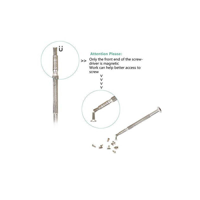 11PCS Mini Precision Screwdriver Set, Small Screwdriver Set for Electronics,