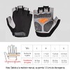 Guantes de Ciclismo para Bicicleta de Montaa Almohadilla de Espuma