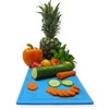 Chopping Board Plastic Non-Slip Feet Cutting Board Dishwasher Safe Antibacterial,