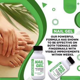 Urea Nail Gel - Strengthens & Softens Nails, Quick-Dry Formula for Damaged nails