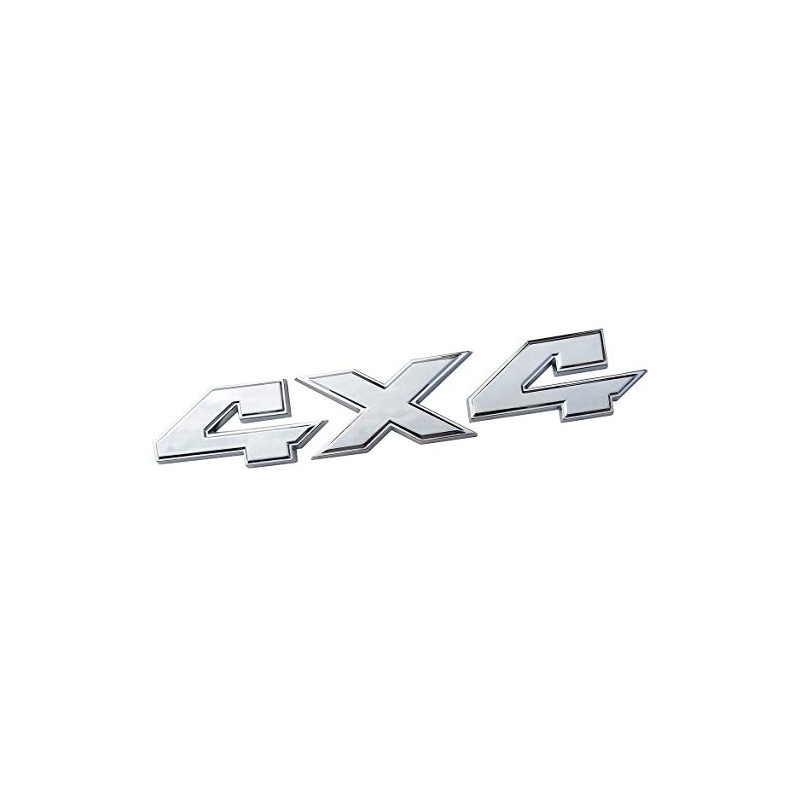 Chrome RAM 4X4 Emblem Badge 3D Emblem Decal Nameplate Flat