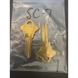 Does Not Apply NOS NEW Vintage Key Blank Curtis SC7
