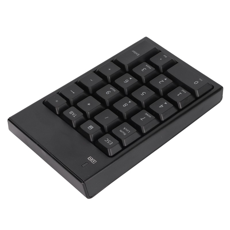 Number Pad 2.4GHz Wireless 22 Keys Delay Free Portable Black