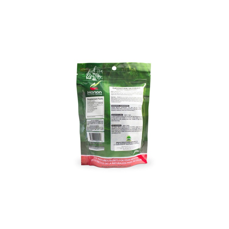 Hanan Peruvian Secrets Gastrisan-Ulceran Herbal Tea | 100% Natural Gastric