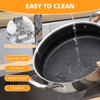 Toutrop Stainless Steel 7QT Saute Pan 14 Inch Deep Frying