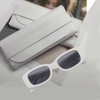 Taomeng Retro Small Frame Sunglasses Men Women Trendy Rectangle Sunglasses