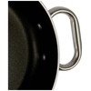 Agnelli Platinium Stieltopf aus Aluminium mit 2 Griffen aus Edelstahl,