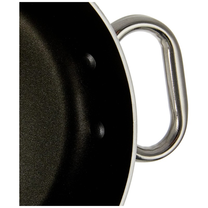 Agnelli Platinium Stieltopf aus Aluminium mit 2 Griffen aus Edelstahl,