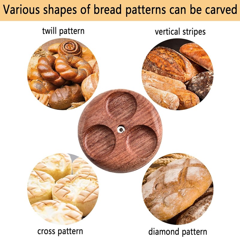 1+1+20 pcs UFO Bread Lame For Dough Bread Lame Cutter