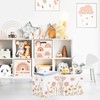Clastyle Storage Box 3 Pieces Boho Flower Beige Storage Basket