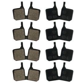 4 Pairs Cube Brake Pads, Magura Brake Pads, MTB Bicycle Brake Pads Disc Brake, High Performance Resin Rear Brake Pads Made of Metal for Magura MT5 MT7