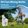 2 Stroke Engines Oil Fuel Mixing Bottle for Lawnmower Brush