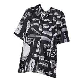 Ipetboom Hairdresser Smock Sleeves Stylish Work Uniform for Salon Professionals Easy to Clean Convenient Pocket Design Suitable for Hairdressing and Barber Services