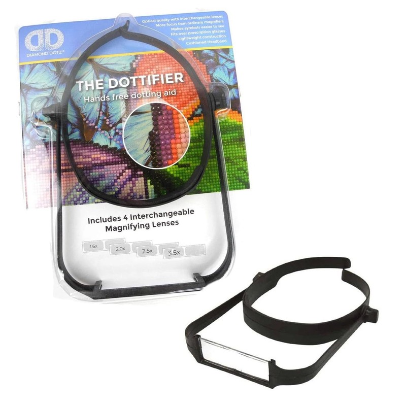 Diamond Dotz Dottifier Magnifier – Versatile Magnifying Glass Reading, Lightweight