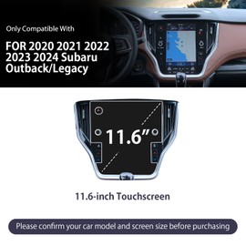 LUWU for 2024 2025 Subaru Outback Screen Protector 11.6Inch,2020-2025 Subaru Outback Accessories Outback Legacy Navigation Protective Film 2025 Outback Touchscreen Protector 2025 Outback Navigation