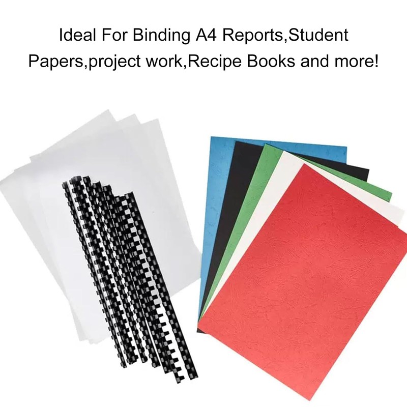 Plastic Binding Combs, Plastic Binding Combs, Pack of 100 Plastic