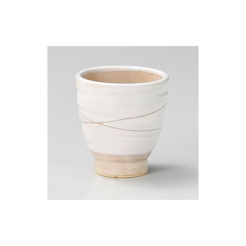 Yamashita Kogei 394-17-216 Powder Line Carving Tea Cup