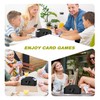 HJCMikee Automatic Card Shuffler 1-2 Deck, Electric UNO Shuffler Card
