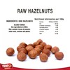 Tropgo Raw Hazelnuts - 500g - Packed Fresh Large Hazelnut