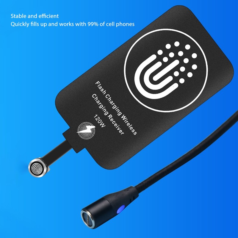 120W Type C Magnetic Dual Purpose Wireless Charging Receiver 10W