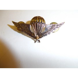b0299 RVN Vietnam Basic Airborne Jump Wings Army Vietnam metal silver IR10B