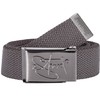 2Stoned Belt Buckle Matte Embossed Including Bottle Opener in Anthracite