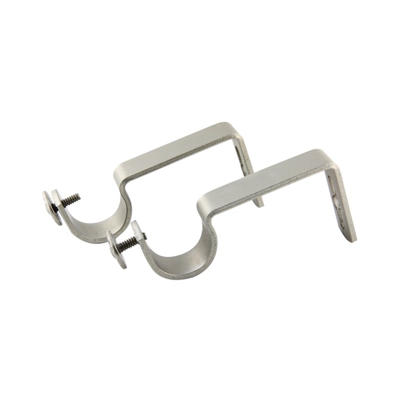 Rod Desyne Heavy Duty 1 inch Wall Bracket Single Pair,