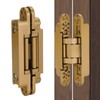 Door Hinges Adjustable 180 Degrees Opening Angle 3D Folding Door