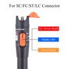 WSOLDMA Fiber Optic Tester Tool Kit 5-100KM FTTH Optic Pen