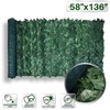 Patio Paradise 58" x 136" Faux Ivy Privacy Fence Screen