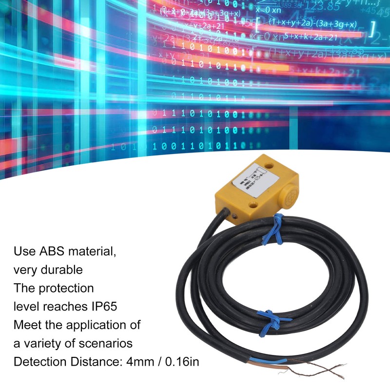 5PCS Inductive Proximity Switch 2 Lines Normally Open IP65 ABS
