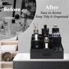 Butizone Cologne Organizer for Men, 3 Tier Perfume Stand Holder