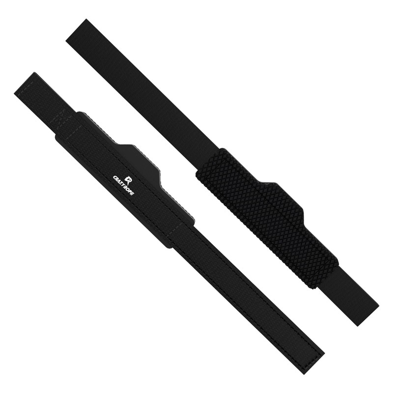 CRAZYROPE Weight Lifting Wrist Straps for Men Heavy Duty Training
